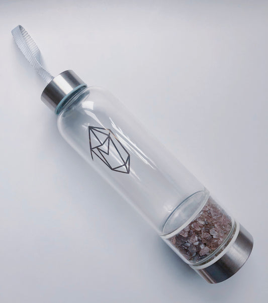 Manifestation Crystal Water Bottle
